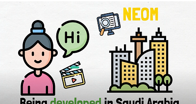 Whiteboard Animation - NEOM - TOP 5 Myths app branding design graphic design illustration logo typography ui ux vector