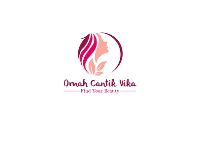 Omah Cantik Vika Logo Branding Concept brand identity branding design fashion brand flat illustration illustrator logo logotype