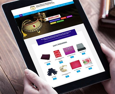 Standard Pashmina & Handicrafts House indesignmedia ui ux web web development webdesign