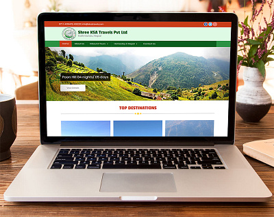 Shree KSA Travels Pvt. Ltd. indesignmedia ui ux web development webdesign