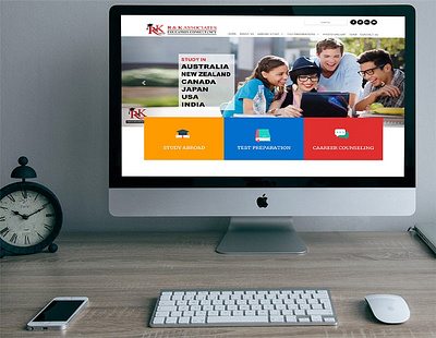R & K Associates Education Consultancy Pvt. Ltd. indesignmedia ui ux web development webdesign