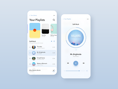 Music music music app playlist ui ui design uidesign ux
