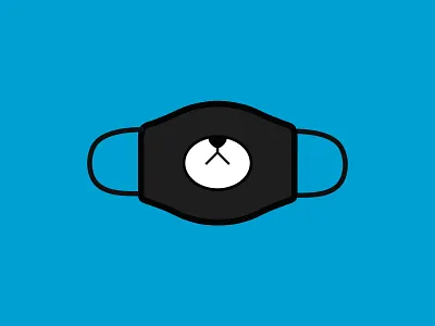 Face mask Playoff bear facemask mask quarantine