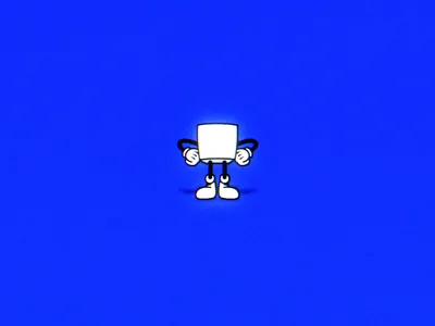 Voxel Animation Waving Loop animation loop rubber hose voxel wave