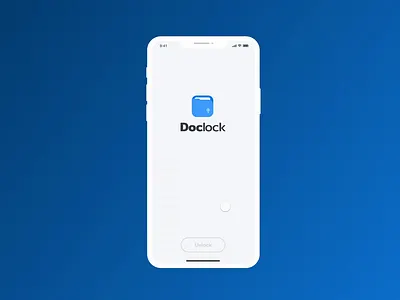 Doclock | Code app design design app freelance interface iphone mobile paris seempl studio ui ux