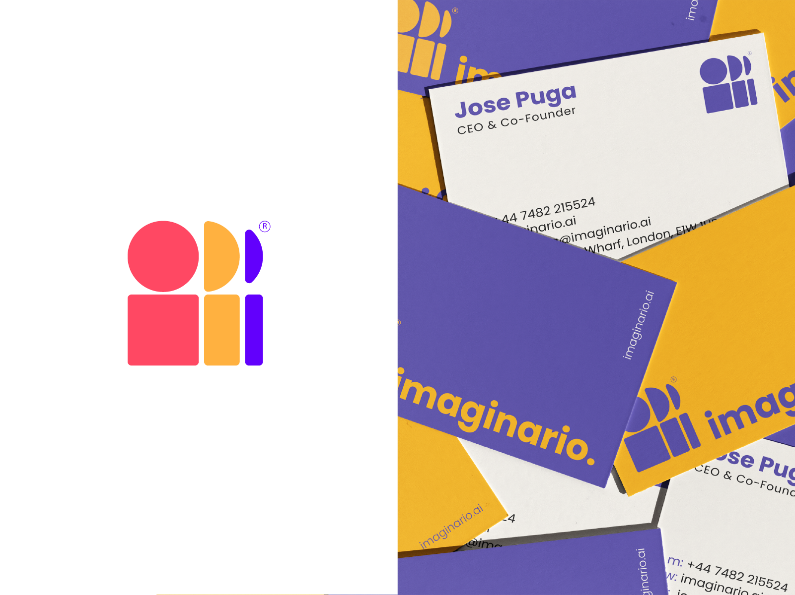 Imaginario Rebrand ai app atanas branding design funding giew i logo i symbol identity logo logotype lottie mark rebranding start up startup typography video editing web 3