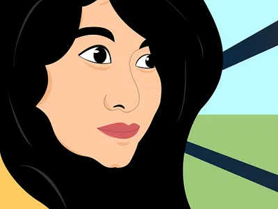 illustration animation art branding design face flat illustration minimal vector website