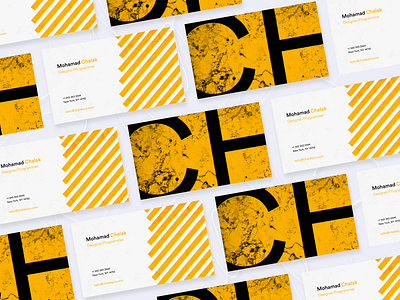 Business Card #003 adobe adobexd awesome design black business card business cards clean colors design mockup new popular popular shot psd shot typography ui uiux yellow