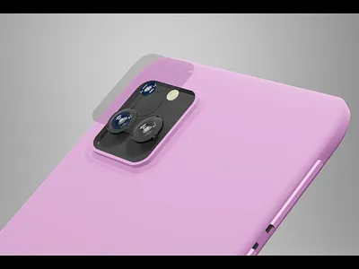 HIWEN 20 Modeling cameras design macaron model phone photoshop pink