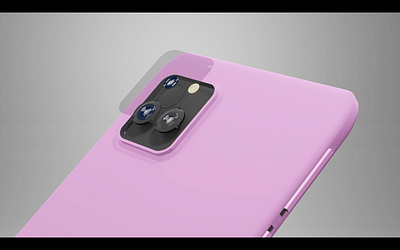 HIWEN 20 Modeling cameras design macaron model phone photoshop pink