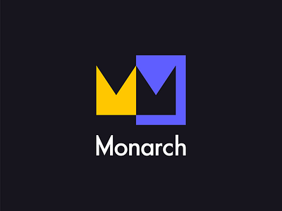 Monarch | Logo design branding branding and identity crown logo design identity identity branding logo logo design logo design branding logotype m letter monarch