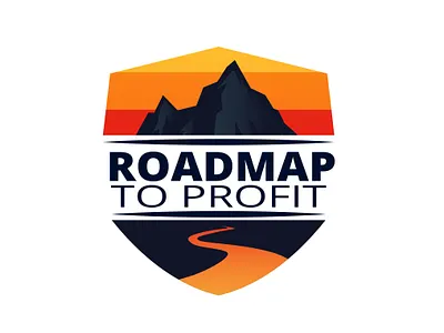 Roadmap To Profit branding design logo logo design profit road roadmap