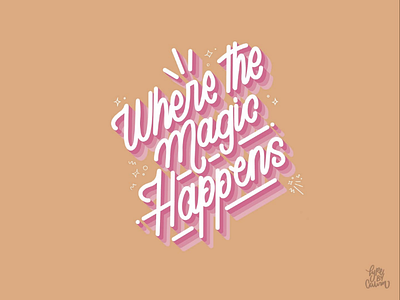 Where the Magic Happens applepencil art artspotlight communityovercompetition creative design digitalart goodtype goodvibesonly handlettering inspiration ipadlettering ipadpro likeforlike love motivation myteam picoftheday procreate