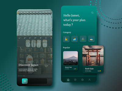 Travel app android app app app ui application best design design dribbble dribbble best shot dribble figma shot ui uidesign userinterface