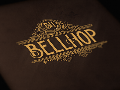 Bellhop | Cocktail Lounge, Downtown Orlando, FL bar bellhop biernat branding design florida illustration lettering logo orlando typography