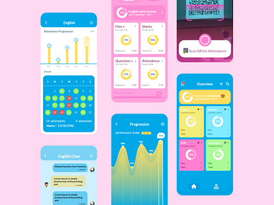 clasi e-Education App learning platform ui user interface ux