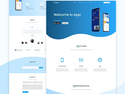 Mobile app web UI - Appi @app @design @ui @uidesign @uiux @webdesign @prototyping @uiux design @uxdesign branding ui ux