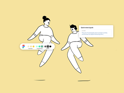 MuchSkills facilitates better team conversations figma illustration procreate skills teams ui