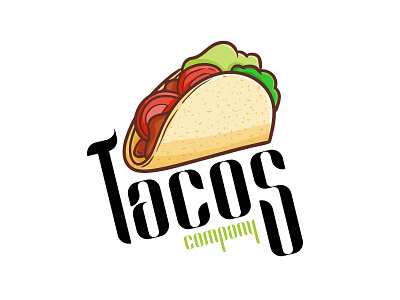 Tacos co branding cartoon corporate cute design funny illustration kawaii logo snack vector