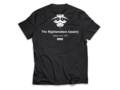 The Nightbreakers Cavalry art art direction artwork badge badge design design dj graphic art graphic design graphics hip hop house music illustration music nightlife turntables typography vector