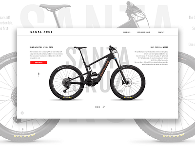 Santa Cruz Practice shot adobexd design practice ui ux