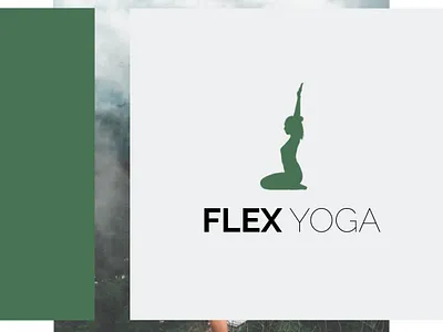 Flex Yoga Branding Magazine advertising bookcover branding design clean design cover design education flatdesign illustration illustrator lettering logo marketing minimal photoshop web website yoga pose