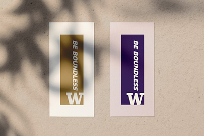 University of Washington Rebrand bookmark brand design brand identity branding clean design craftwork design education golden illustration lettering marketing minimal photoshop purple logo typeface web website