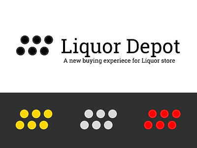 Logo for a liquor store concept brand identity branding branding design logo logo design