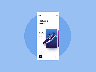 Nike Store App - Light and Dark Mode adobexd app e commerce mobile app nike nike app ui ux ux design