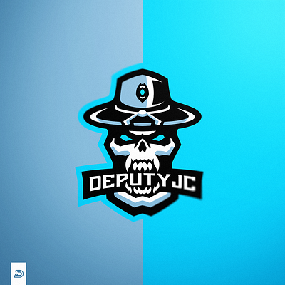 DeputyJc eSports Mascot Logo custom custom logo custom typeface esportlogo esports gaming illustration mascot mascot logo skull skull logo sports sports logo typeface