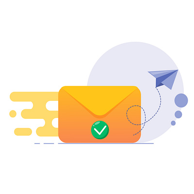Email notification illustration design email email delivered email design email marketing email receipt email template flat illustration subscribe form subsription vector