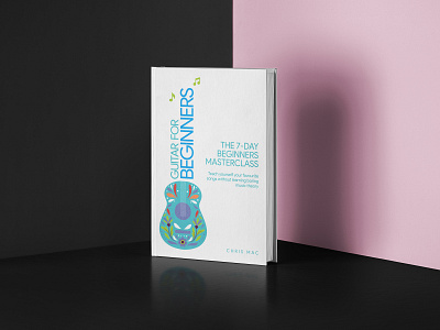 Beautiful Guitar Book Cover Design art book cover books clean ui concept design conceptual creative creative design graphic design guitar illustration minimal modern design music publishing typogaphy ui ux vector visual design