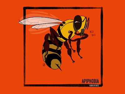 Phobias - Apiphobia digital art digital illustration drawing illustration