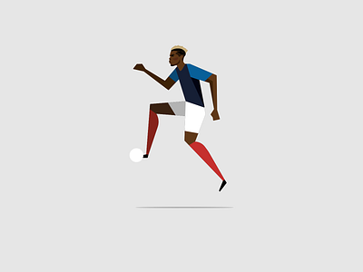 POGBOOM adobe illustrator fan art football france illustration pogba vector