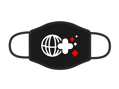 Dribbble Face Mask By Jude Oriko design flat illustration minimal vector