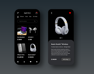 Apple Store adobexd app app design apple design apple store digital shopping shopping app ui ui design ux