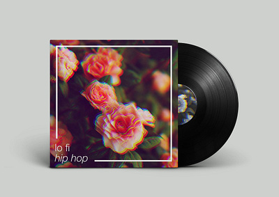 Spotify Series. lo fi hip hop. album art design lofi lofi hip hop music passion project photoshop playlist cover rgb split spotify spotify cover ui ux