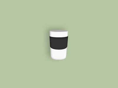 A cup affinity cup design illustration minimal simplicity vector