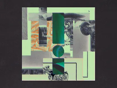 36 DAYS OF TYPE 2019 - I - STILL002 36daysoftype 36daysoftype06 abstract collage design digital illustration geometric glitch illustration photoshop scan type typogaphy