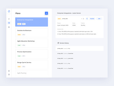 Real CMS Planner Dashboard | Split screen list admin admin dashboard application buttons dashboard design designer designs interaction sketch ui ui design ux ux design