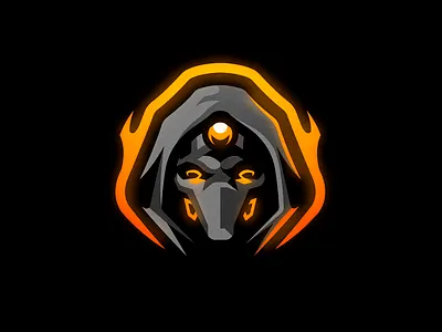 Astral Mascot Logo art astral branding design e sports hud illustration light logo magic mascot mascot logo monster orange robot star vector white wizard