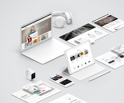 Aitix - Fashion Portfolio Multipurpose Clean Bootstrap Website T blog clean creative ecommerce fashion store html5 illustration landing page portfolio psd template retina template themes