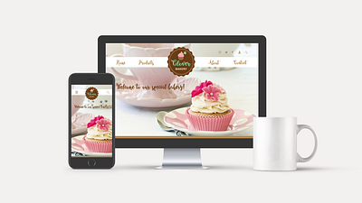 UI of Bakery's website