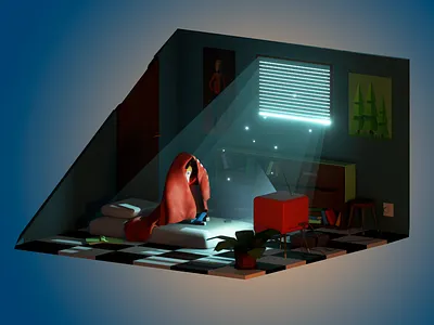 Quarantine blender blender 3d blender3d blender3dart design illustration isometric isometric design isometric illustration isometricart lighting lowpoly lowpoly3d lowpolyart quarantine