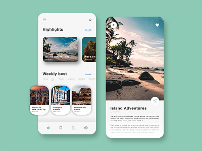 Travel Blog app app design blog blog app blog post daily ui dailyuichallenge interface interface design ios app mobile app mobile ui outdoor travel app traveling ui ui design user interface ux ux ui