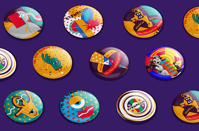 pin buttons