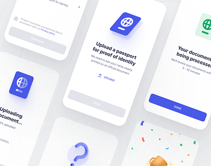 Onboarding – Upload Passport