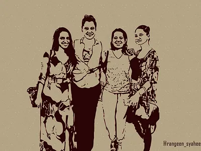 Personalized Illsustration coronavirus covid19 design digitalart illustration illustrator india photoshop vector women in illustration