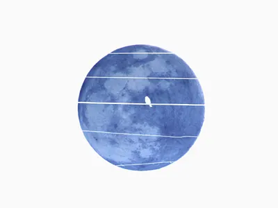 Moon moon illustration minimalism