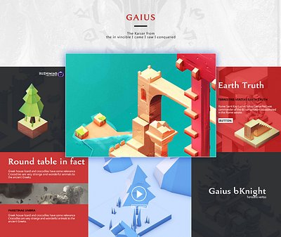 Shadow of the Colossus app branding c4d design icon illustration logo web 图标 插图 设计